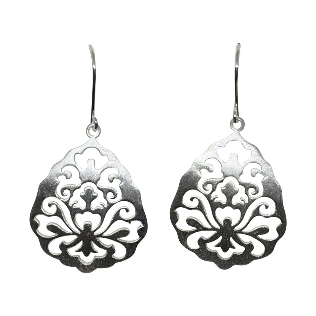Silver Capri earrings